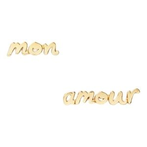 KATE SPADE • True Love Mon Amour Earrings